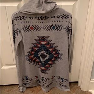 Aztec cardigan sz small